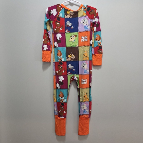 Pound Puppies Bamboo Convertible Zippy Sleeper Size 18-24 Months NEW! - Picture 5 of 6